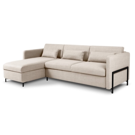 4-seater sofa bed Yanis Structural fabric Christian Lacroix