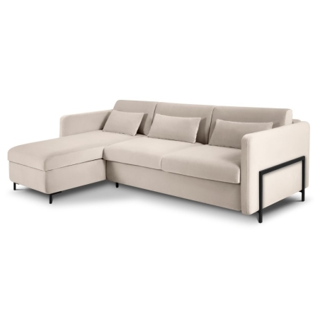 4-seater sofa bed Yanis Velour Christian Lacroix