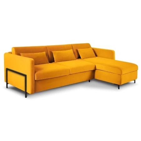 4-seater sofa bed Yanis Velour Christian Lacroix