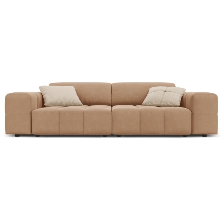 Luc three-seater sofa in velour by Christian Lacroix