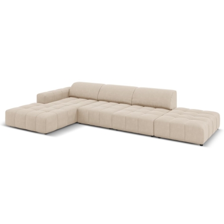5-seater sofa Luc velour Christian Lacroix