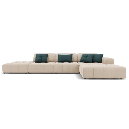 5-seater sofa Luc velour Christian Lacroix