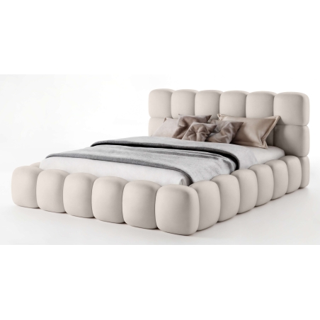 Upholstered bed with box Boston 140x200 Quarto