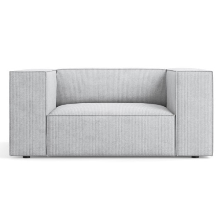 kolor - odcienie szarego, Szenil z efektem sztruksu Arendal Cosmopolitan-design - Gris Clair (Bra2)