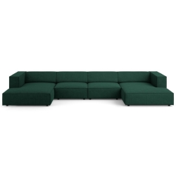 Kolor tapicerki: shades of green Arendal chenille with corduroy effect Cosmopolitan-design: Vert Bouteille (Bra10) 