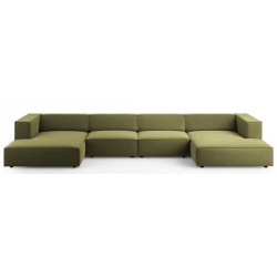 Kolor tapicerki: shades of green Welur Arendal Cosmopolitan-design: Vert Clair (CasFor) 