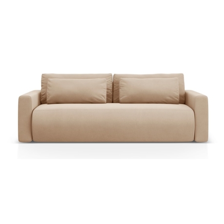 3-seater sofa with sleeping function 3SF Belfast velour Cosmopolitan-design