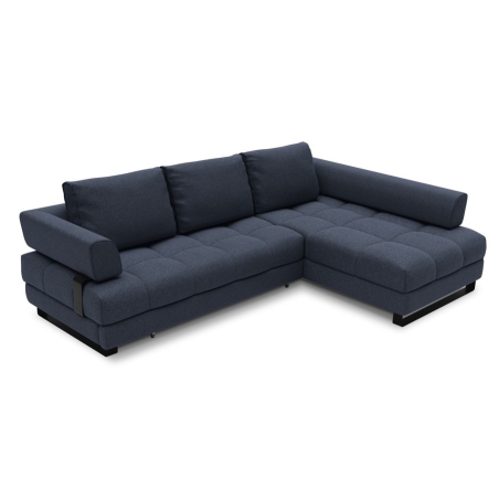 Clinton sofa bed with sleeping function Structural fabric Cosmopolitan-design