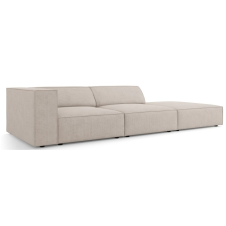 4-seater chenille sofa with corduroy effect Arendal 3 SO L/P Cosmopolitan Design