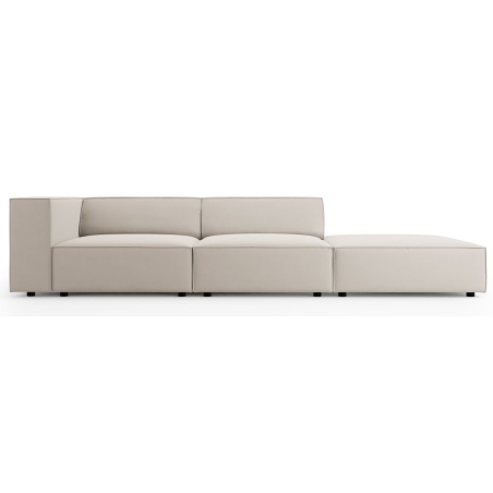 Arendal 4-seater velour sofa 3SO L/P Cosmopolitan Design