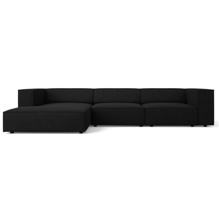 Arendal 4-seater corner sofa chenille with corduroy effect Cosmopolitan Design