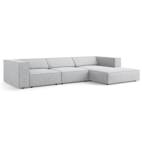 Arendal 4-seater corner sofa chenille with corduroy effect Cosmopolitan Design