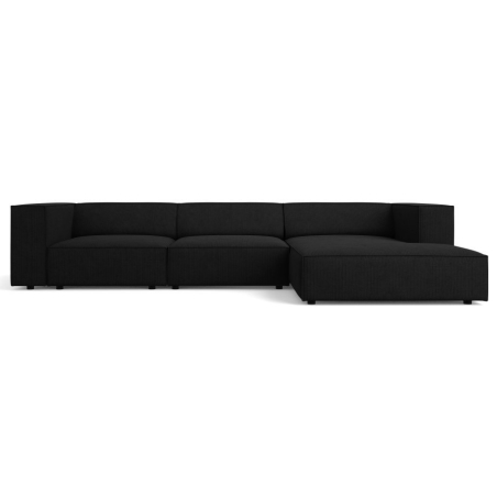 Arendal 4-seater corner sofa chenille with corduroy effect Cosmopolitan Design
