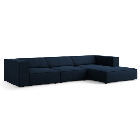 Arendal 4-seater corner sofa chenille with corduroy effect Cosmopolitan Design