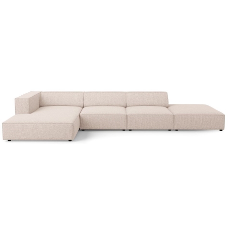 Corner side - Left, colour - shades of beige, Szenil Arendal Cosmopolitan-design - Beige (Haga30)