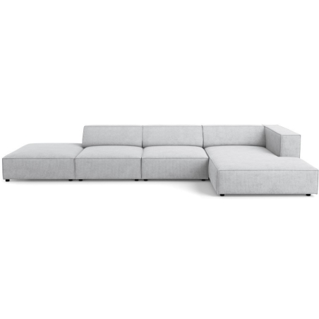 5-seater Arendal chaise lounge sofa with corduroy effect Cosmopolitan Design