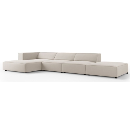 5-seater sofa Arendal velour Cosmopolitan Design