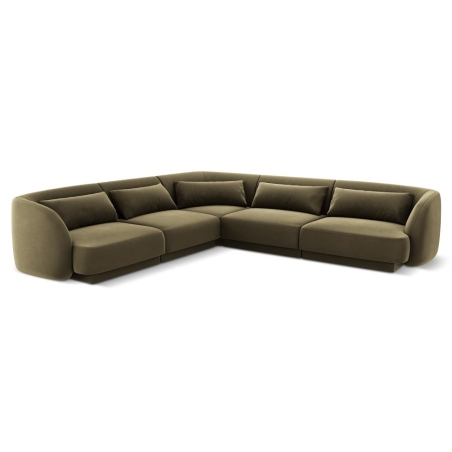 Tulum 5-seater sofa bed in velour Cosmopolitan-design