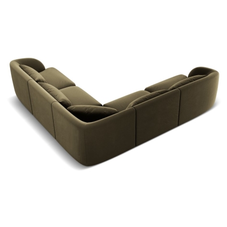 Narożnik 5-os. Tulum Welur Cosmopolitan-design