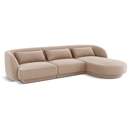 Tulum 4-seater sofa bed in velour Cosmopolitan-design
