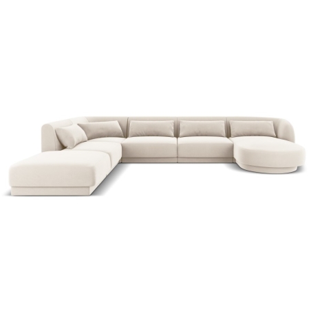 Tulum 6-seater sofa bed in velour Cosmopolitan-design