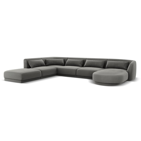 Tulum 6-seater sofa bed in velour Cosmopolitan-design
