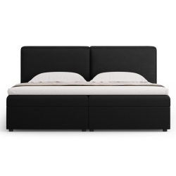 Kolor tapicerki: shades of black Structured fabric Arendal bed Cosmopolitan Design: Noir (Meg368) 