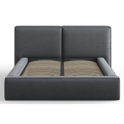 Kolor tapicerki: shades of grey Structured fabric Arendal bed Cosmopolitan Design: Gris Fonce (Meg367) 