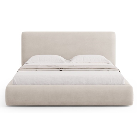 Upholstered bed with box 140x200 Colonel chenille Cosmopolitan Design