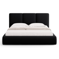 Kolor tapicerki: shades of black Velour Colonel and Nicolas Beds Cosmopolitan-design: Noir (Riv100) 