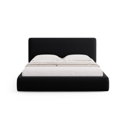 Kolor tapicerki: shades of black Velour Colonel and Nicolas Beds Cosmopolitan-design: Noir (Riv100) 