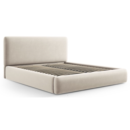 Upholstered bed with box 200x200 Colonel velour Cosmopolitan Design