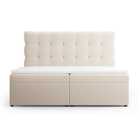 Continental bed Bali 180x200 velour Cosmopolitan-design