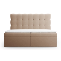 Kolor tapicerki: shades of beige Welur Bali Łóżko Cosmopolitan-design: Beige (Blu28) 