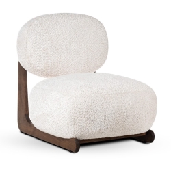 Kolor tapicerki: shades of white Choice of fabric: Blur 1 Choice of feet: Walnut 2274 [60-0]. 