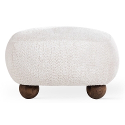 Kolor tapicerki: shades of white Choice of fabric: Blur 1 Choice of feet: Walnut 2274 [60-0]. 