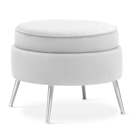 colour - shades of grey, Metal legs Atreve - Silver, Atreve fabrics gr. I - Trinity 32