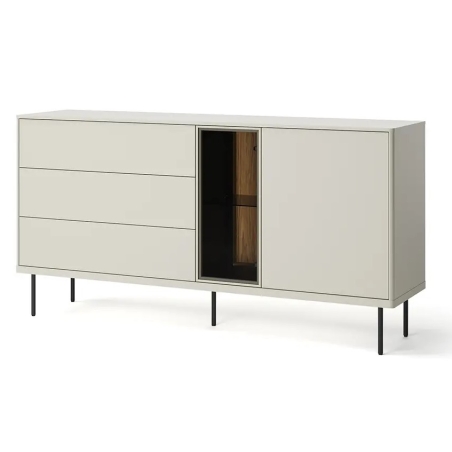 Epiro chest of drawers with LED lighting EP-04 Lenart