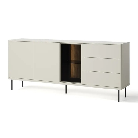 Epiro chest of drawers with LED lighting EP-05 Lenart