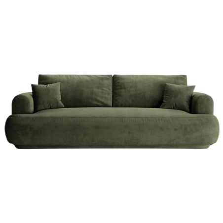 Three-seater sofa Ella velour Micadoni