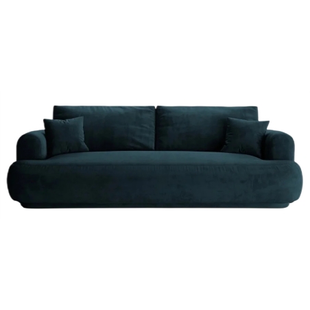 Three-seater sofa Ella velour Micadoni