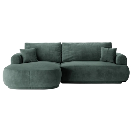 Ella velour Micadoni corner sofa