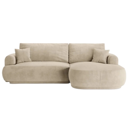 Ella velour Micadoni corner sofa
