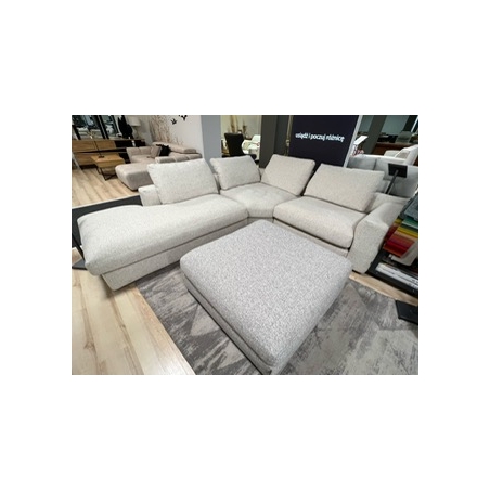 Narożnik modułowy z pufą Jive EP/L+C ROUND+1,5/R+BACK SUPPORT CUSION MTI-Furninova