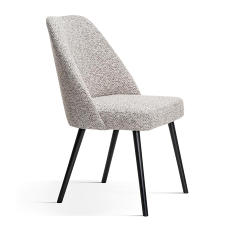 colour - shades of grey, Atreve fabrics gr. V - Excite me 12, Legs Atreve wood - Black [12-0].