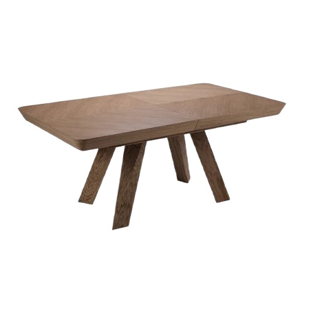 Micadoni table veneer/oak colouring - Dark oak veneer and dark brown oak