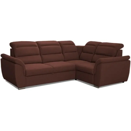 Strona narożnika - Prawa, kolor - Odcienie brązu, MebloSoft Gr.3 - Monolith 63