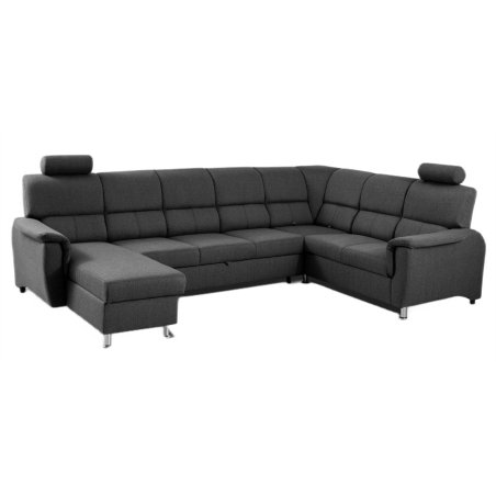 Corner side - Left, colour - Dark grey, MebloSoft size 3 - Vogue 16