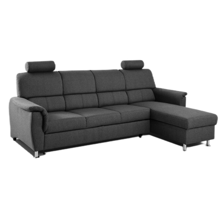 Strona narożnika - Prawa, kolor - Ciemny szary, MebloSoft Gr.3 - Vogue 16