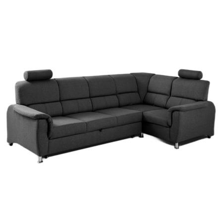 Corner side - Rights, colour - Dark grey, MebloSoft size 3 - Vogue 16